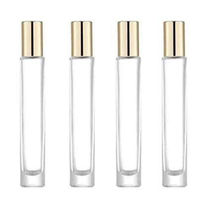 Perfume Rollerball Bottle Clear Glass - The Fragrance Room