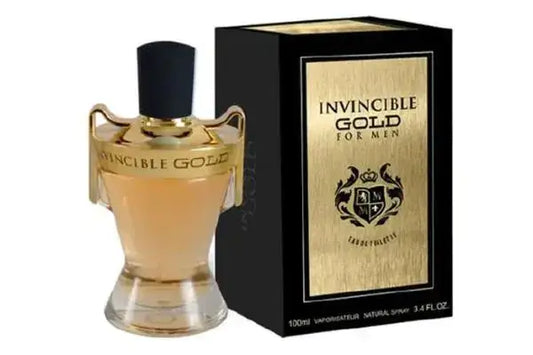 Mens Cologne 100ml Invincible Gold - The Fragrance Room