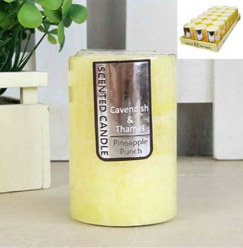 Scented Candle Pineapple Punch 5x7.5cm