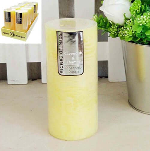 Scented Candle Pineapple Punch