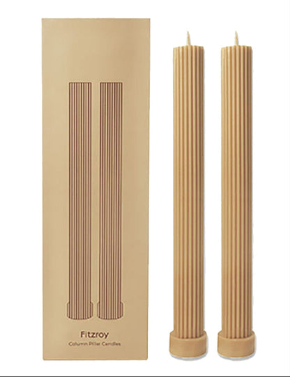 Australian Place Candlesticks 2pc Spiced Chai