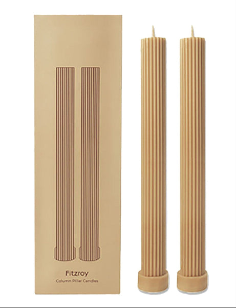 Australian Place Candlesticks 2pc Spiced Chai