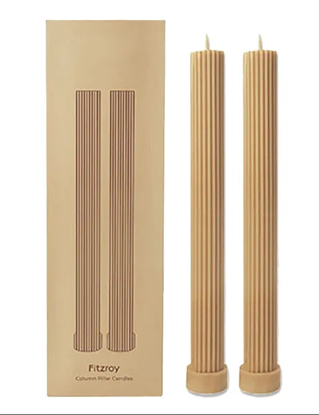 Australian Place Candlesticks 2pc Spiced Chai