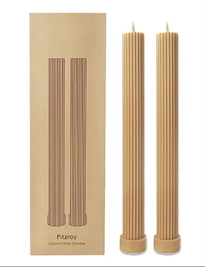 Australian Place Candlesticks 2pc Spiced Chai