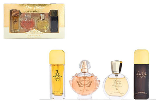 Mixed Perfume Gift Set 4pc