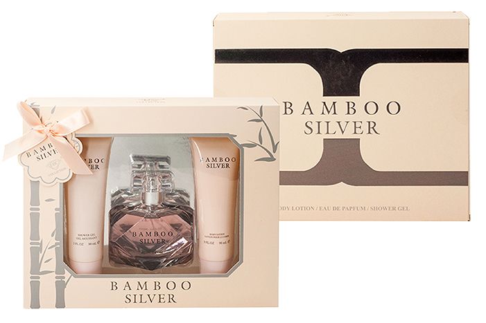 Women's Perfume Gift Set - Bamboo Silver