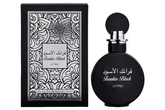 Men's Perfume 100ml Franker Black Lattino