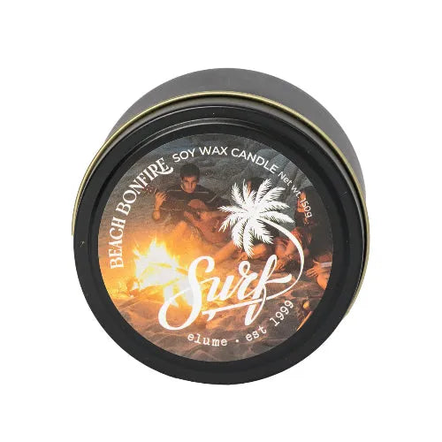 Beach Bonfire Soy Candle Tin