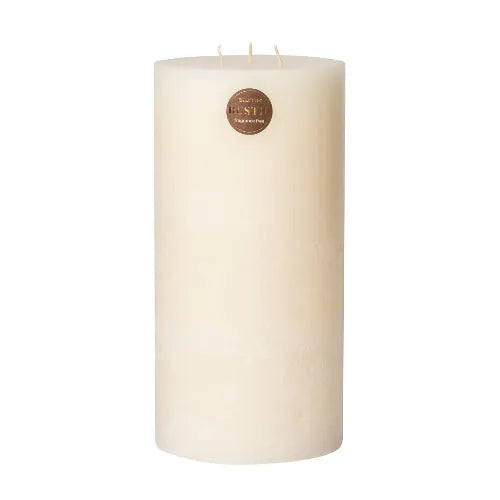 Rustic Cream 15cm X 30cm Pillar Candle