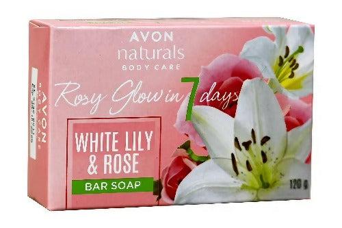 Avon Naturals White Lily & Rose Bar Soap - The Fragrance Room