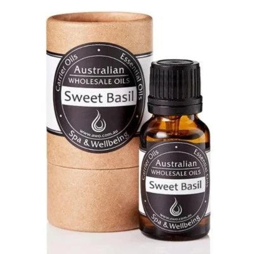 Basil Sweet Essential Oil 15ml - The Fragrance Room
