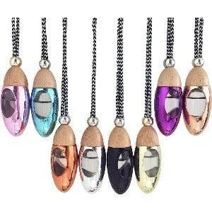 Car Diffuser Hanging 10ml Gloss Silver - The Fragrance Room
