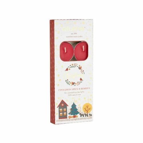 Christmas Tea Lights Cinnamon Spice & Berries - The Fragrance Room