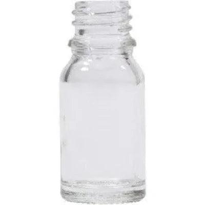 Clear Glass Bottle Round Neck 10ml - The Fragrance Room