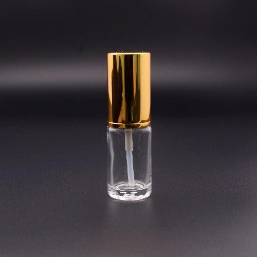 Clear Glass Perfume Bottle 20ml With Gold Sprayer - The Fragrance Room