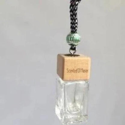 Diffuser Cubic Bottle 10ml-Natural Wood Empty - The Fragrance Room