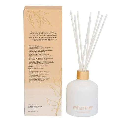 Coconut Orchid & Vanilla Bean Reed Diffusers