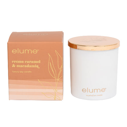 Creme Caramel & Macadamia Soy Candle 400g