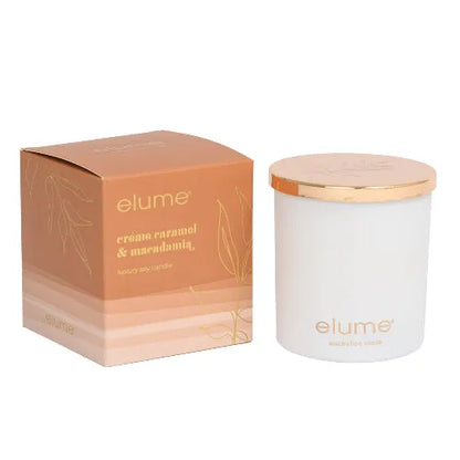 Creme Caramel & Macadamia Soy Candle 400g