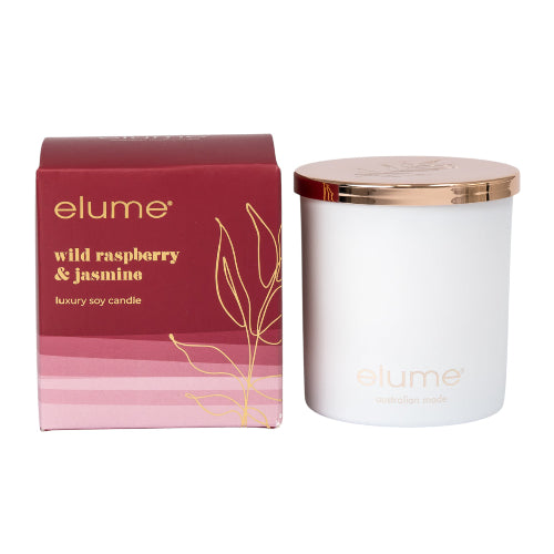 Wild Raspberry & Jasmine Soy Candle