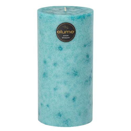 Ocean Blossom Pillar Candles
