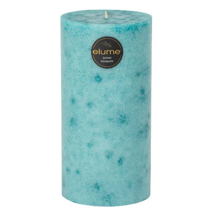 Ocean Blossom Pillar Candles
