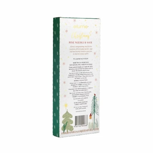 Tea Lights Pine Needle & Sage - The Fragrance Room