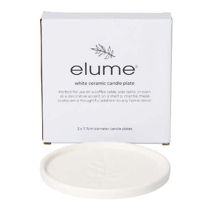 Round Ceramic Pillar Plate