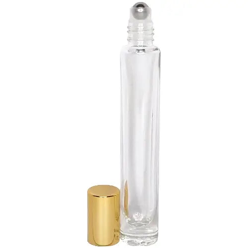 Perfume Rollerball Bottle Clear Glass - The Fragrance Room