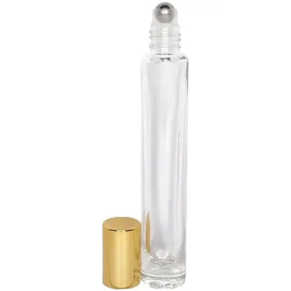 Perfume Rollerball Bottle Clear Glass - The Fragrance Room