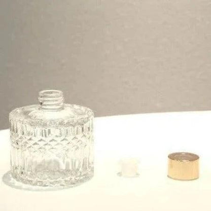 Glass Diffuser Bottle Clear 200ml - The Fragrance Room