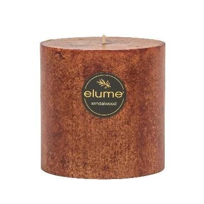 Indian Sandalwood Pillar Candles - The Fragrance Room