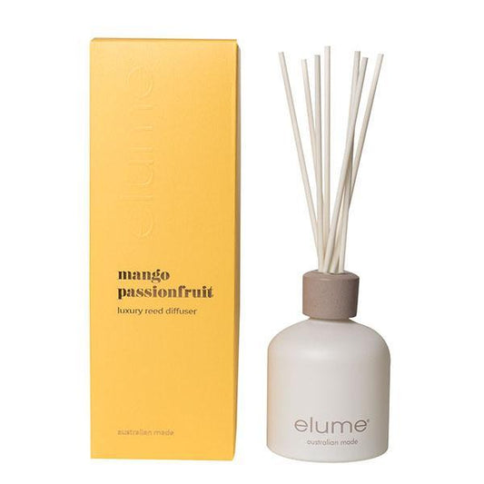 Mango Passionfruit Reed Diffuser 200ml Elume - The Fragrance Room