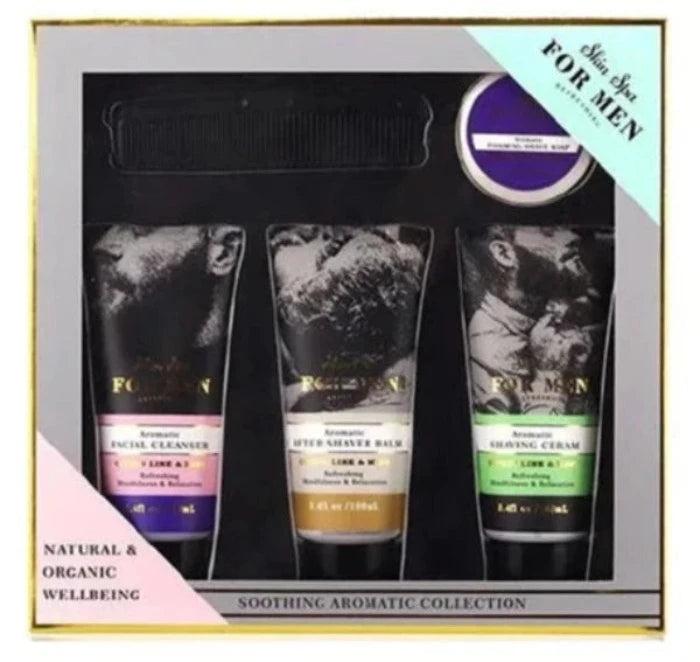 Mens Skin Spa Gift Set 5pc - The Fragrance Room