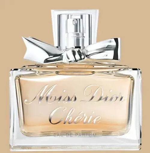 Miss Dior Cherie Type Fragrance Oil bottle with elegant design and bow detail, showcasing a youthful and romantic scent.