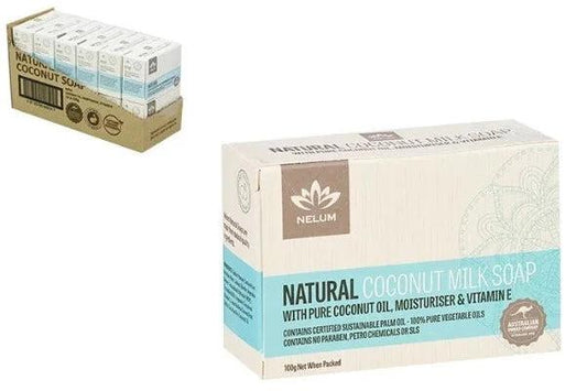 Natural Soap Bar 100g Coconut - The Fragrance Room