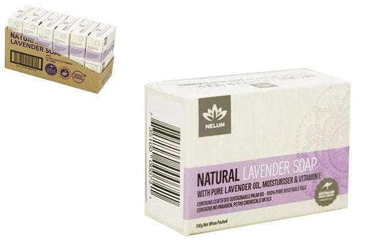 Natural Soap Bar 100g Lavender - The Fragrance Room