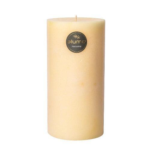Nectarine Pillar Candle Elume 3x6 - The Fragrance Room