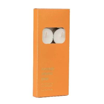 Orange Citrus Pop Tealights Pack of 10 - The Fragrance Room
