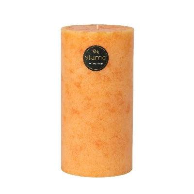 Orange Pop Pillar Candle 4x8 - The Fragrance Room