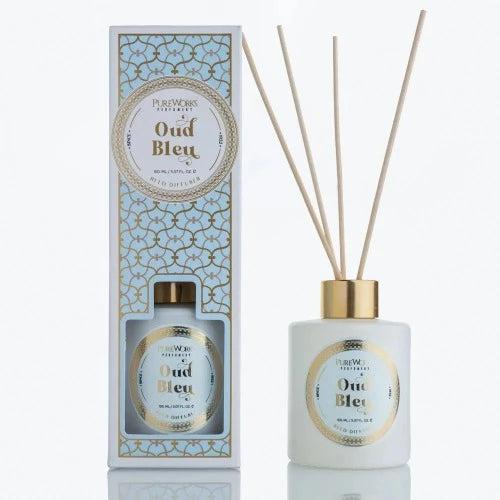 Oud Bleu 150ml Reed Diffuser - The Fragrance Room