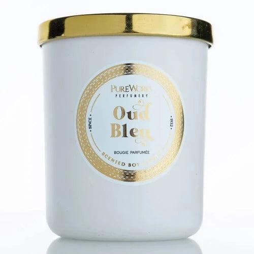 Oud Bleu 425g Soy Candle - The Fragrance Room