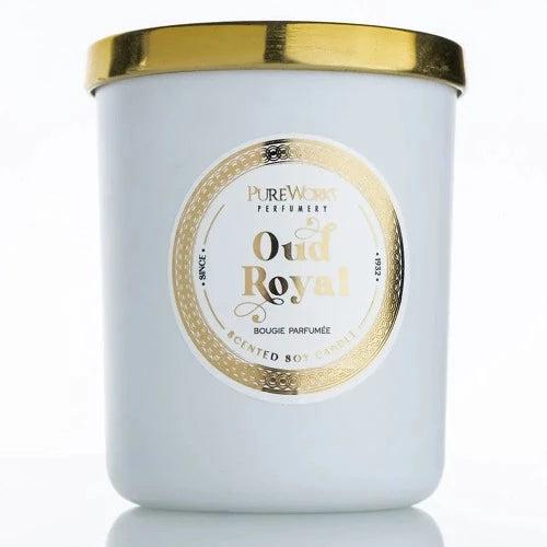 Oud Royal 425g Soy Candle - The Fragrance Room