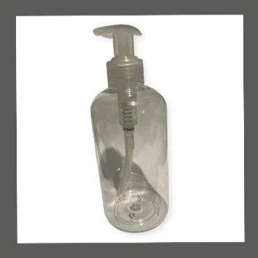 Plastic Bottle W/ 24/410 Clear Pump 250ml - The Fragrance Room