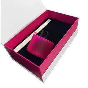 Reed Diffuser Bottle Pink Glass 100ml - The Fragrance Room