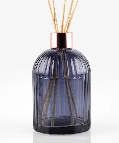 Reed Diffuser Bottle Smokey Black & Rose Gold - The Fragrance Room
