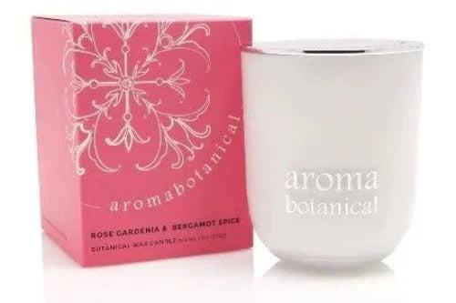 Rose Gardenia & Bergamot Candle 390g - The Fragrance Room