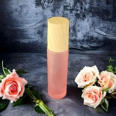 Rose Glass Roller Bottle 10ml - The Fragrance Room