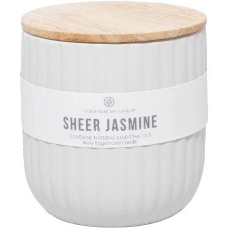 Sheer Jasmine 286g Minimalist Candle Jar - The Fragrance Room