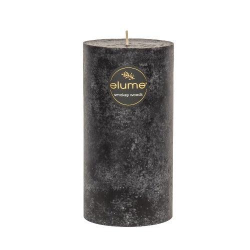 Smokey Woods Pillar Candle 3x6 - The Fragrance Room